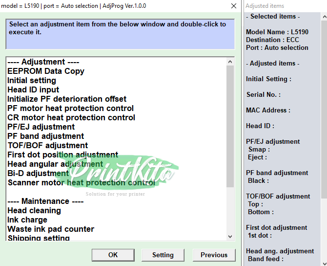 How to reset Epson L5190 Waste ink pad full.png